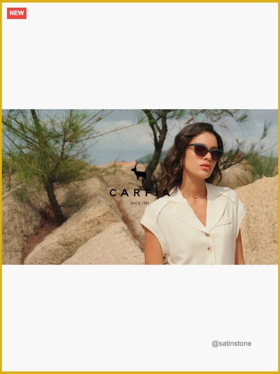 Acetate Cat-Eye Polarized Sunglasses UV Protection Gift Set Handmade main image 6